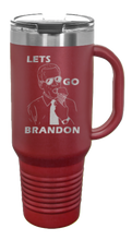 Load image into Gallery viewer, Let&#39;s Go Brandon 40oz Handle Mug Laser Engraved
