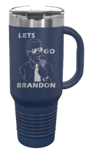 Load image into Gallery viewer, Let&#39;s Go Brandon 40oz Handle Mug Laser Engraved
