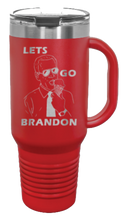 Load image into Gallery viewer, Let&#39;s Go Brandon 40oz Handle Mug Laser Engraved
