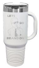 Load image into Gallery viewer, Let&#39;s Go Brandon 40oz Handle Mug Laser Engraved
