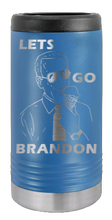 Load image into Gallery viewer, Let&#39;s Go Brandon Laser Engraved Slim Can Insulated Koosie
