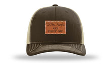 Load image into Gallery viewer, We The People Are Pissed Off Leather Patch Richardson 112 Hat
