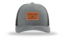Load image into Gallery viewer, We The People Are Pissed Off Leather Patch Richardson 112 Hat
