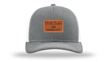 Load image into Gallery viewer, We The People Are Pissed Off Leather Patch Richardson 112 Hat
