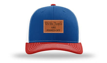 Load image into Gallery viewer, We The People Are Pissed Off Leather Patch Richardson 112 Hat
