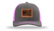 Load image into Gallery viewer, Let&#39;s Go Brandon #FJB Leather Patch Richardson 112 Hat
