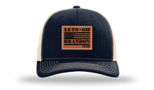 Load image into Gallery viewer, Let&#39;s Go Brandon #FJB Leather Patch Richardson 112 Hat
