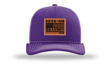 Load image into Gallery viewer, Let&#39;s Go Brandon #FJB Leather Patch Richardson 112 Hat
