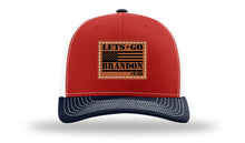 Load image into Gallery viewer, Let&#39;s Go Brandon #FJB Leather Patch Richardson 112 Hat
