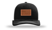 Load image into Gallery viewer, Pledge Of Allegiance Flag Leather Patch Richardson 112 Hat
