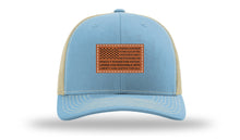 Load image into Gallery viewer, Pledge Of Allegiance Flag Leather Patch Richardson 112 Hat
