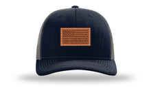 Load image into Gallery viewer, Pledge Of Allegiance Flag Leather Patch Richardson 112 Hat
