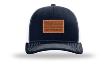 Load image into Gallery viewer, Pledge Of Allegiance Flag Leather Patch Richardson 112 Hat
