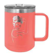 Load image into Gallery viewer, Freedom Girl Laser Engraved Mug (Etched)
