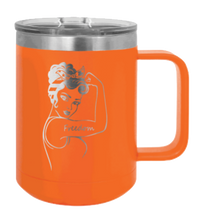 Load image into Gallery viewer, Freedom Girl Laser Engraved Mug (Etched)
