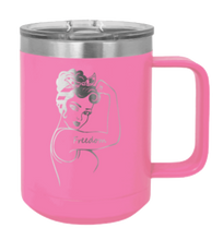 Load image into Gallery viewer, Freedom Girl Laser Engraved Mug (Etched)
