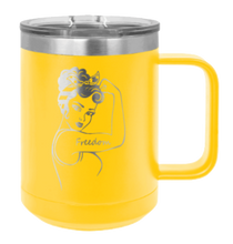 Load image into Gallery viewer, Freedom Girl Laser Engraved Mug (Etched)
