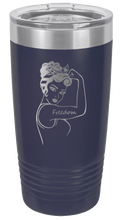 Load image into Gallery viewer, Freedom Girl Laser Engraved Tumbler
