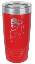 Load image into Gallery viewer, Freedom Girl Laser Engraved Tumbler
