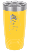 Load image into Gallery viewer, Freedom Girl Laser Engraved Tumbler
