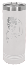 Load image into Gallery viewer, Freedom Girl Laser Engraved Skinny Tumbler (Etched)
