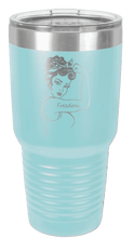 Load image into Gallery viewer, Freedom Girl Laser Engraved Tumbler
