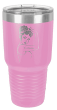 Load image into Gallery viewer, Freedom Girl Laser Engraved Tumbler
