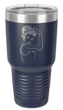 Load image into Gallery viewer, Freedom Girl Laser Engraved Tumbler
