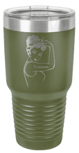 Load image into Gallery viewer, Freedom Girl Laser Engraved Tumbler
