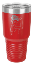 Load image into Gallery viewer, Freedom Girl Laser Engraved Tumbler
