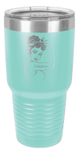 Load image into Gallery viewer, Freedom Girl Laser Engraved Tumbler
