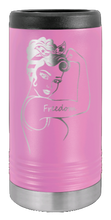 Load image into Gallery viewer, Freedom Girl Laser Engraved Slim Can Insulated Koosie
