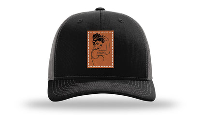 Freedom Girl Leather Patch Richardson 112 Hat