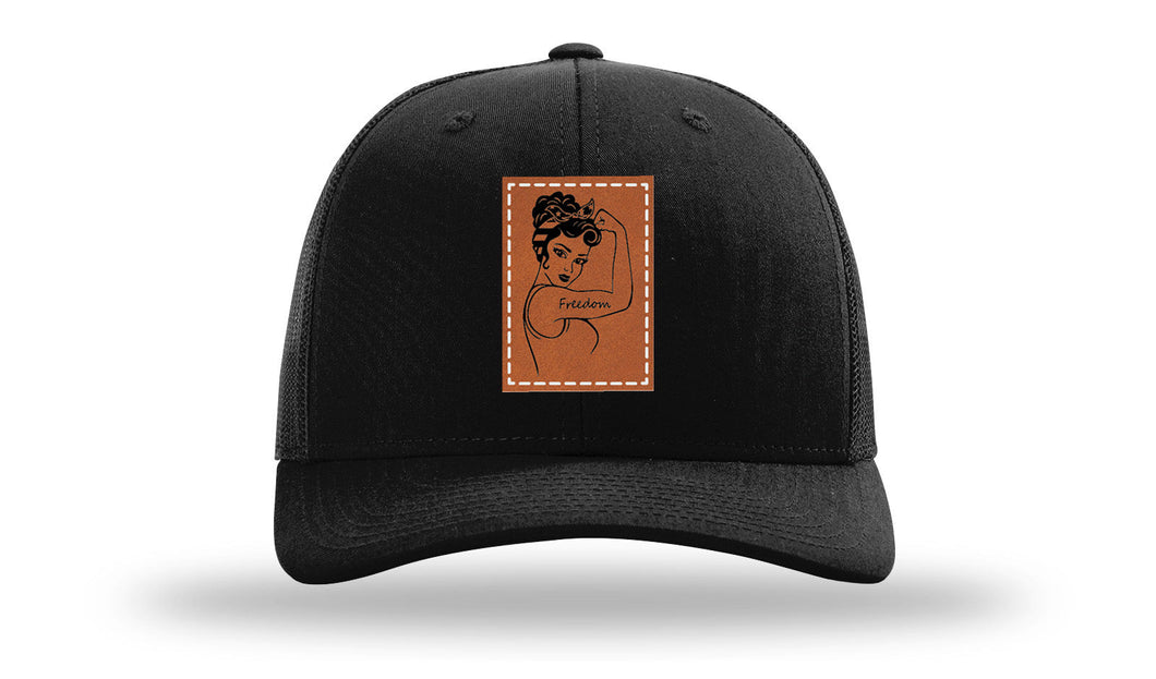 Freedom Girl Leather Patch Richardson 112 Hat