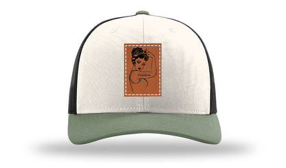 Freedom Girl Leather Patch Richardson 112 Hat