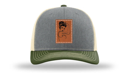 Freedom Girl Leather Patch Richardson 112 Hat