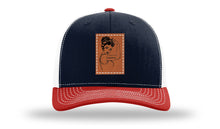 Load image into Gallery viewer, Freedom Girl Leather Patch Richardson 112 Hat
