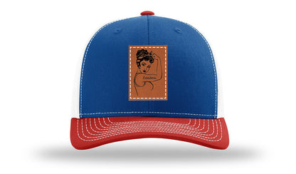 Freedom Girl Leather Patch Richardson 112 Hat