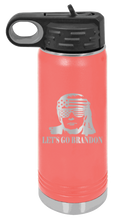 Load image into Gallery viewer, Trump Let&#39;s Go Brandon Laser Engraved Water Bottle (Etched)
