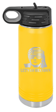 Load image into Gallery viewer, Trump Let&#39;s Go Brandon Laser Engraved Water Bottle (Etched)
