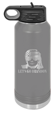 Load image into Gallery viewer, Trump Let&#39;s Go Brandon Laser Engraved Water Bottle (Etched)
