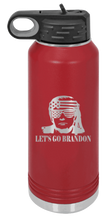 Load image into Gallery viewer, Trump Let&#39;s Go Brandon Laser Engraved Water Bottle (Etched)
