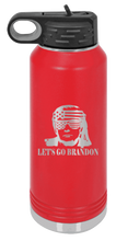 Load image into Gallery viewer, Trump Let&#39;s Go Brandon Laser Engraved Water Bottle (Etched)
