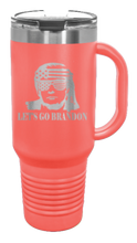 Load image into Gallery viewer, Trump Let&#39;s Go Brandon 40oz Handle Mug Laser Engraved
