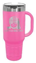 Load image into Gallery viewer, Trump Let&#39;s Go Brandon 40oz Handle Mug Laser Engraved
