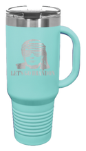 Load image into Gallery viewer, Trump Let&#39;s Go Brandon 40oz Handle Mug Laser Engraved
