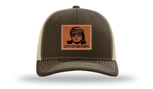 Load image into Gallery viewer, Trump - Let&#39;s Go Brandon Leather Patch Richardson 112 Hat
