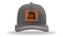 Load image into Gallery viewer, Trump - Let&#39;s Go Brandon Leather Patch Richardson 112 Hat
