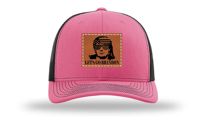 Trump - Let's Go Brandon Leather Patch Richardson 112 Hat