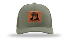 Load image into Gallery viewer, Trump - Let&#39;s Go Brandon Leather Patch Richardson 112 Hat
